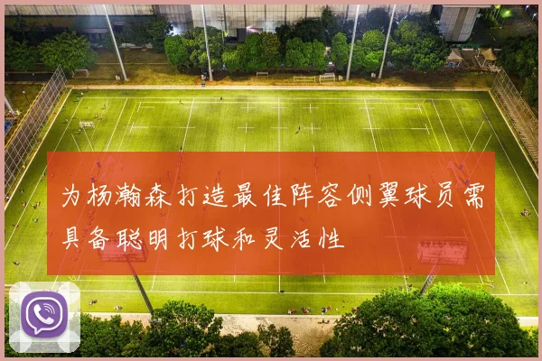 为杨瀚森打造最佳阵容侧翼球员需具备聪明打球和灵活性